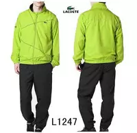 jogging lacoste sport wear survetement man 2013 chaud l1247 vert noir